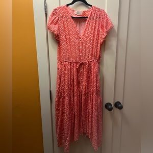 Trovata Birds of Paradise garden dress.